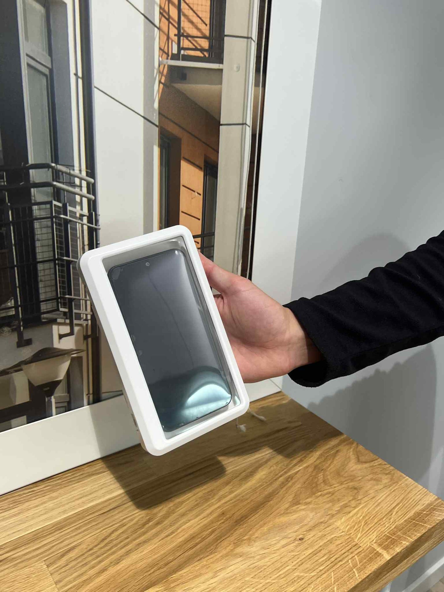 Uchwyt pod prysznic ShowerCall